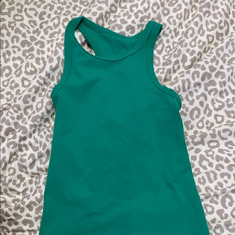 lululemon athletica Green Tank Top